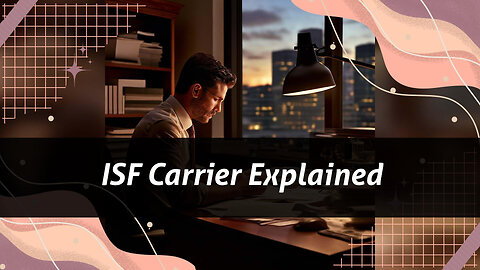 Carrier Compliance with ISF Regulations