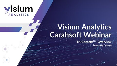Visium Carahsoft Webinar 22 Feb 2022