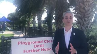 Boca Raton mayor talks about reopening playgrounds