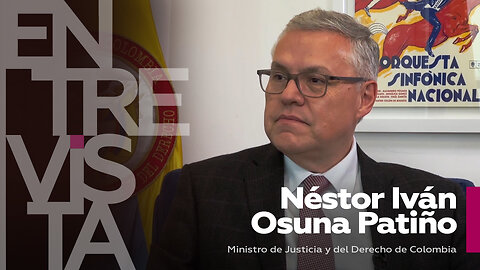 El ministro de Justicia de Colombia, Néstor Osuna