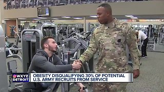 Obesity disqualifying 30 percent of potential U.S. Army recruits from service