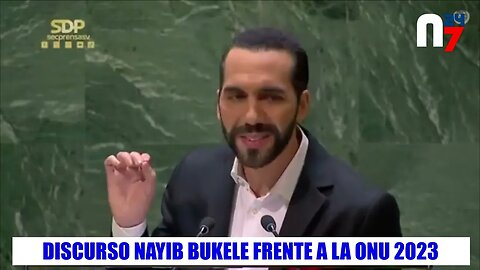 Primero la Soberanía. Nayib Bukele calla a la ONU (Discurso 2023 completo)