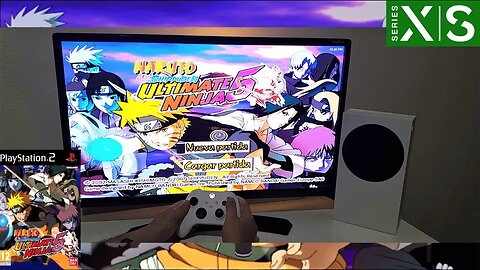 Naruto Shippuden Ultimate Ninja 5 [2K] 60FPS Gameplay no Xbox Series S