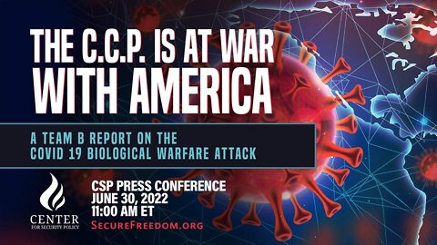 Book Release Press Conference: The CCP is at War with America