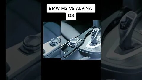 BMW M3 VS ALPINA D3