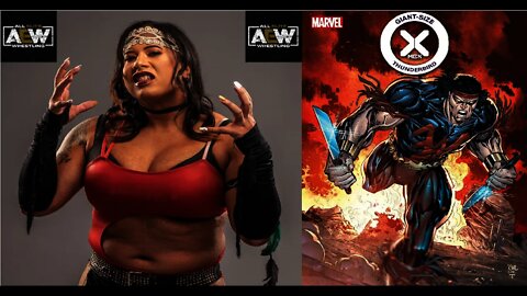 AEW Wrestler Nyla Rose Co-Authors X-MEN Thunderbird Comic - No Talent? No Problem = Marvel Comics