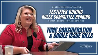 Rep. Cammack Testifies During House Rules Committee Hearing Regarding Rules For The 118th Congress