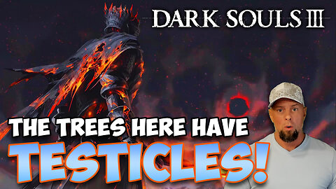 Slashing Testicles On Trees In Dark Souls 3