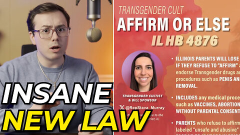 INSANE New Law Forces Transgender Ideology onto CHILDREN