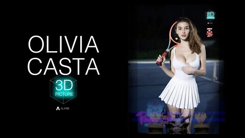 Charming OLIVIA CASTA Exclusive 3D Picture [4K]