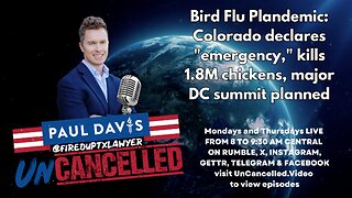 Bird Flu plandemic: Colorado declares "emergency," kills 1.8M chickens, major DC summit planned