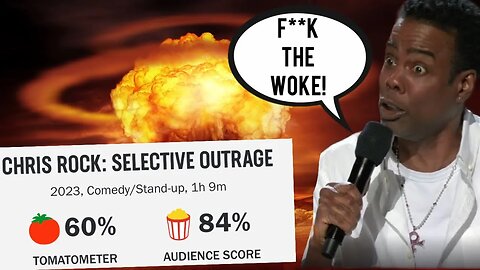 Woke critics are FURIOUS a black man spoke out! Chris Rock: Selective Outrage review bombed?!