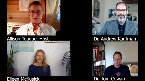 Ep. 45 Natural Healing Conference preview: Eileen McKusick, sound therapist, Drs. Cowan and Kaufman