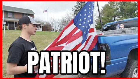 Cameron Blasek, 17, an AMAZING AMERICAN PATRIOT, Fights Against High School Over AMERICAN FLAG!