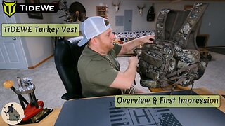Tidewe Turkey Vest | Overview & First Impression