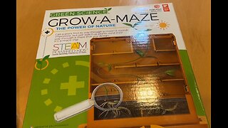 4M Green Science Grow A Maze Kit Build Plant Maze Science Kit For Boys & Girls Ages 5+ 5 x 4 nches