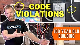 Finding Code Violations in a 100 Year Old Building!