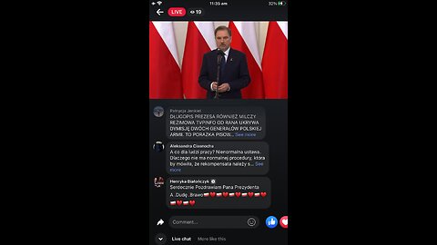 In polish 🇵🇱: President Duda 10/10/2023