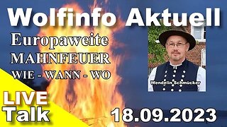 Wolfinfo Aktuell LIVE Talk (Europaweite Mahnfeuer gegen Wolfspolitik)