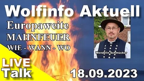 Wolfinfo Aktuell LIVE Talk (Europaweite Mahnfeuer gegen Wolfspolitik)