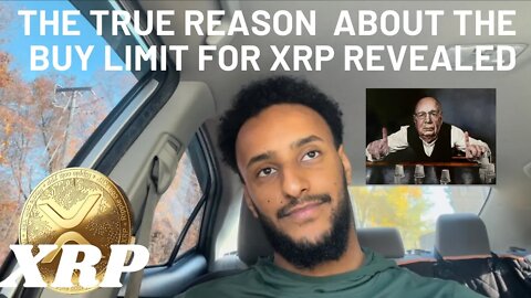 Why is there a buying limit on XRP, true reason Exposed ISO20022 agenda