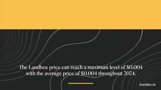 Landbox Price Prediction 2022, 2025, 2030 LAND Price Forecast Cryptocurrency Price Prediction