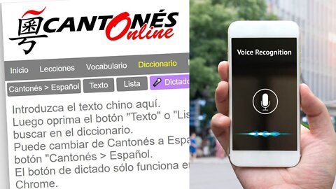 Mejora tu pronunciación en chino cantonés con la opción de reconocimiento de voz