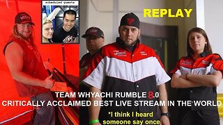 Whyachi Live Stream 8.0, Bunny & David (Malice) and Ray Blillings (Tombstone) joins! (REPLAY)