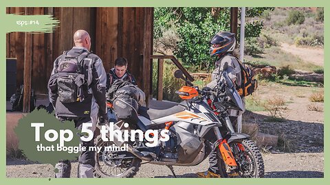 TOP 5 things that motorcyclists do that boggle the beginners mind!