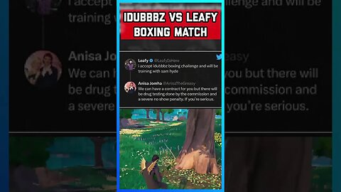 Idubbbz vs Leafy BOXING MATCH?