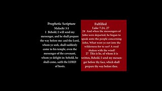 Jesus Fulfilled These Bible Prophecies Part 3 #prophecy #jesus #shorts