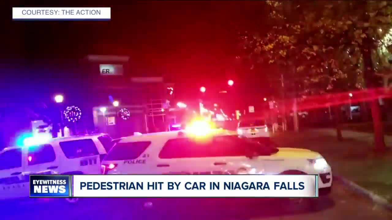 Woman hit by car in Niagara Falls