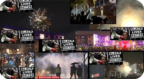 Fireworks Fly at Black Lives Matter Riot (Literally!) April 15, 2021