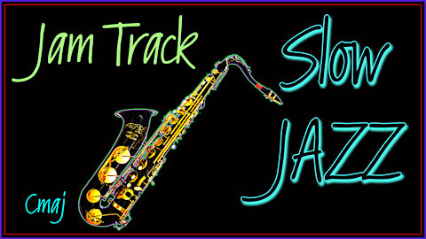 485 BACKING TRACK Slow Jazz for Guitar and SAX