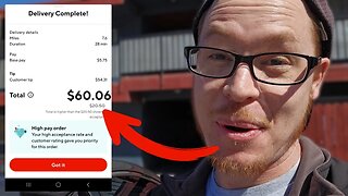 $60.06 In One Order As Doordash Top Dasher