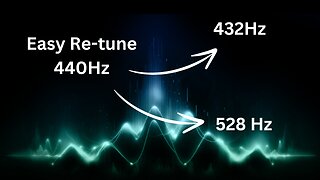 4 Ways To Re-tune 440 Hz Music to 432 hz or 528 hz
