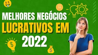 3 IDEIAS DE NEGÓCIOS LUCRATIVOS PARA 2022 - QUAIS OS MELHORES NEGÓCIOS LUCRATIVOS EM 2022?