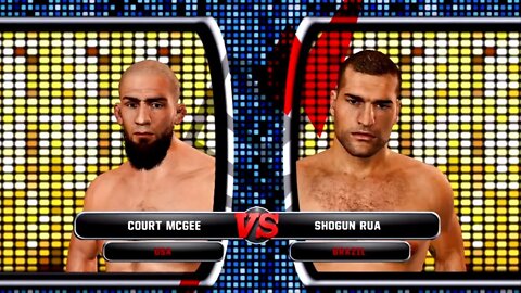 UFC Undisputed 3 Gameplay Shogun Rua vs Court McGee (Pride)