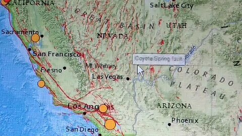 Garlock Fault System Showing Signs Of Stress. Waking Up. Could See A Large Quake Soon. 1/1/2023