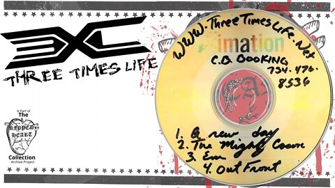 Three Times Life 💿 Demo. Early 2000's Michigan Metal. Full 4-track CD EP.