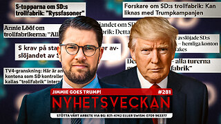 Nyhetsveckan 281 - Jimmie goes Trump!, mordförsök, vållande till annans död