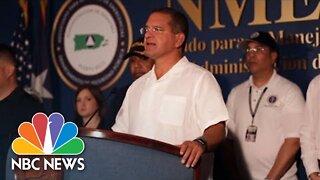 Watch: Power Outage During Tropical Storm Fiona Press Conference In Puerto Rico