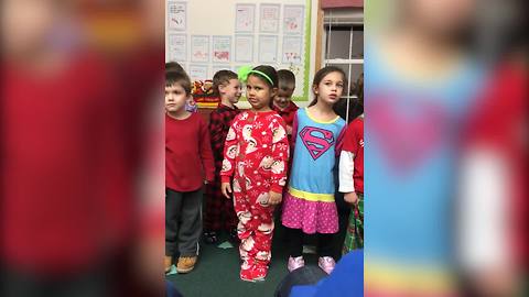 "Little Girl Refuses To Join Christmas Performance"