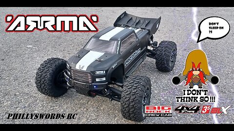 Arrma Big Rock 3S Don't Sleep On 3S