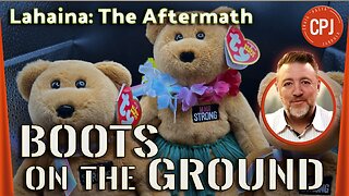 Lahaina, Boots on the Ground - Support Local Businesses, Maui Strong ALOHA Beanie Babies