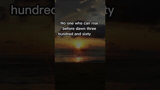 No one who can rise before dawn 360 days a year fails to make his family rich
