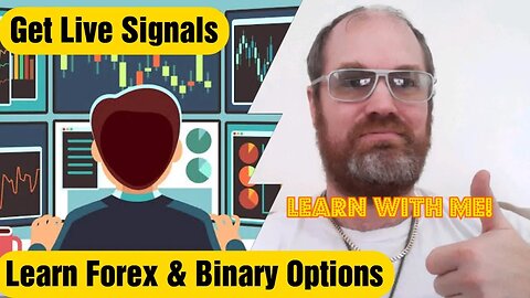 Learn Forex & Binary Options With Me And Others. Trade Live With Me 💰