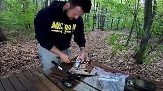 rainbow trout gutting and cleaning