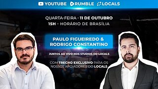 Rodrigo Constantino & Paulo Figueiredo 7 - AO VIVO nos Studios do Locals em Miami