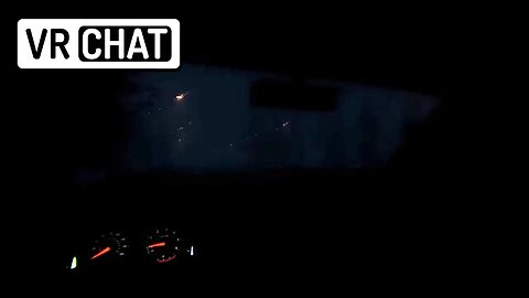 Fall Asleep Inside A Car | Rain On Windshield | VR Chat Ambience
